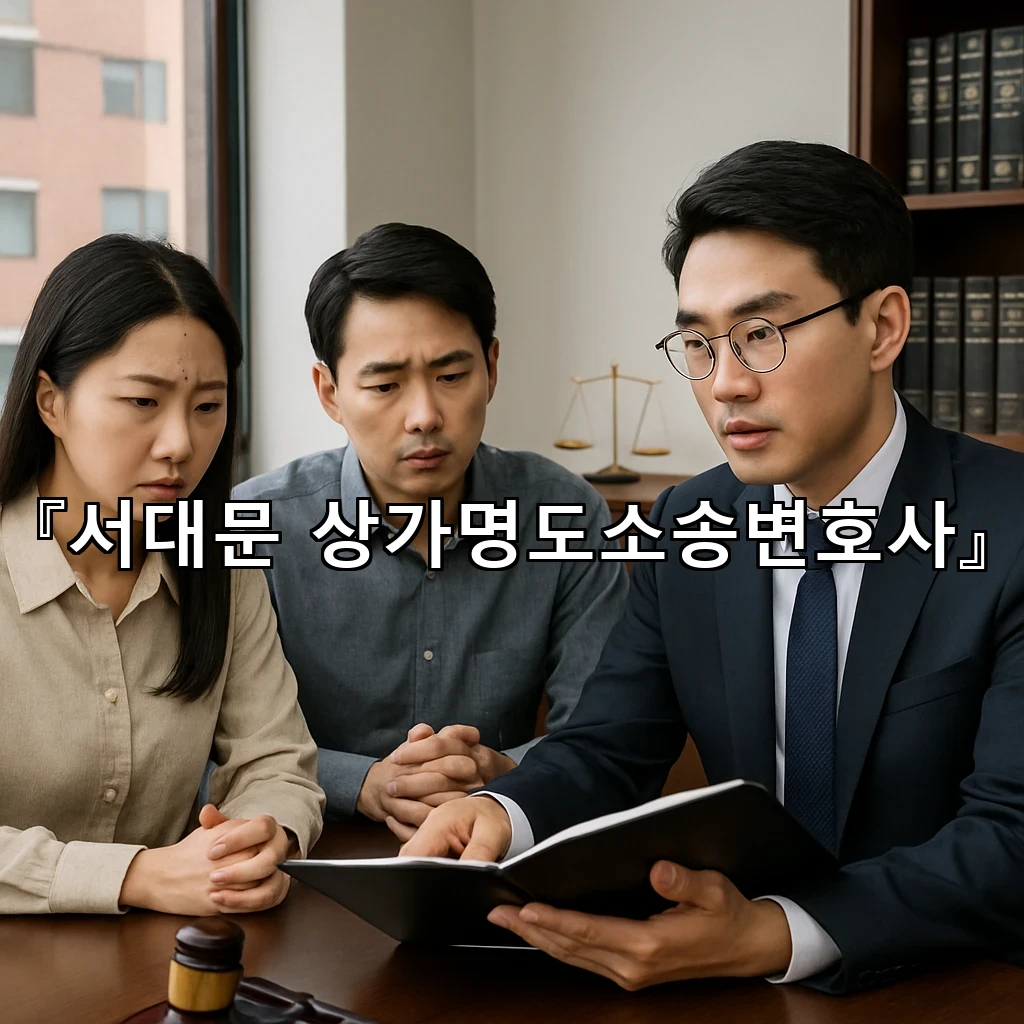 서대문상가명도소송변호사 남은 시간 활용한 판단의 흐름 정리