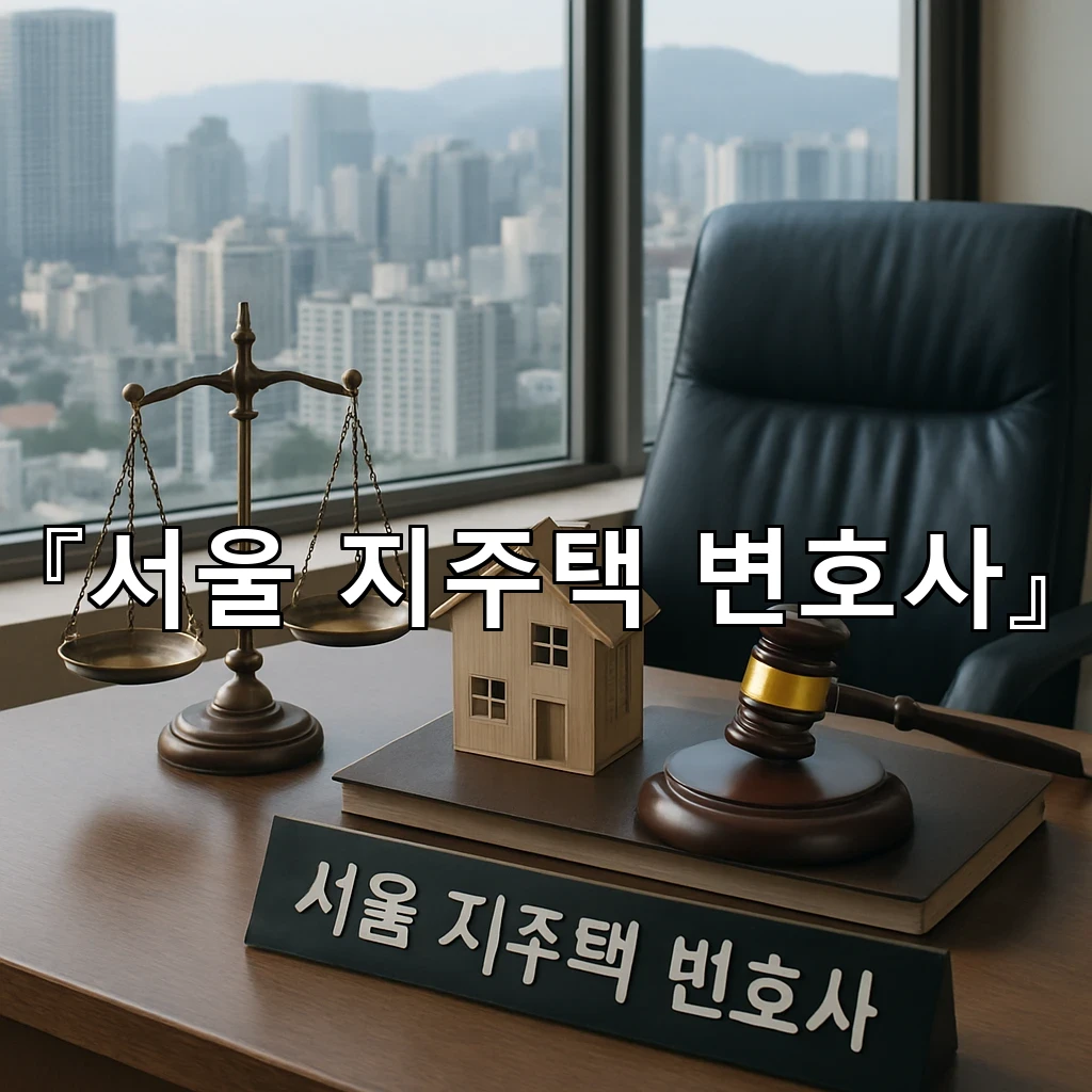 서울지주택변호사 조합의 흐름을 읽어내는 첫 단계와 판단 기준