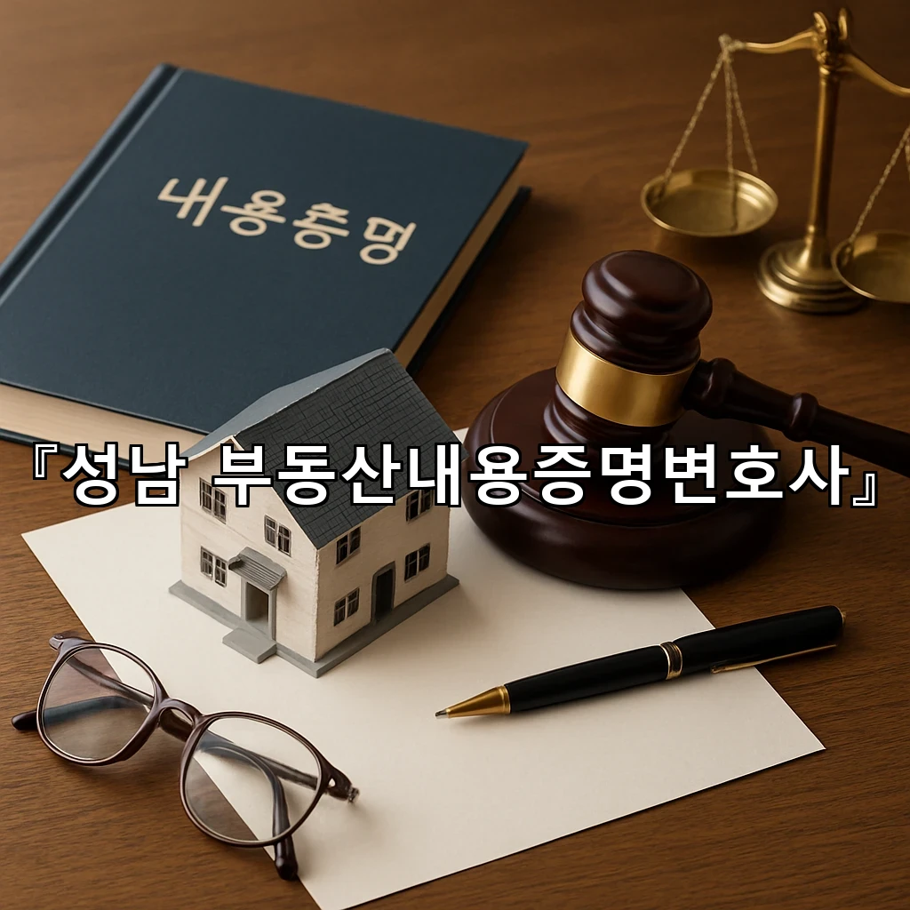 성남부동산내용증명변호사 임대차 갈등을 정리하는 첫 대응의 방향