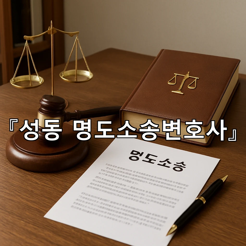 성동명도소송변호사 명도 갈림길에서 방향을 정하는 첫 기준