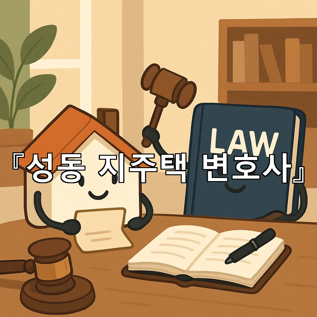 성동지주택변호사 처음부터 끝까지 흐름을 잡는 실전 정리