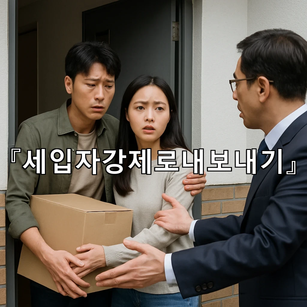 세입자강제로내보내기 전 갈등이 커지기 쉬운 신호와 대응 순서