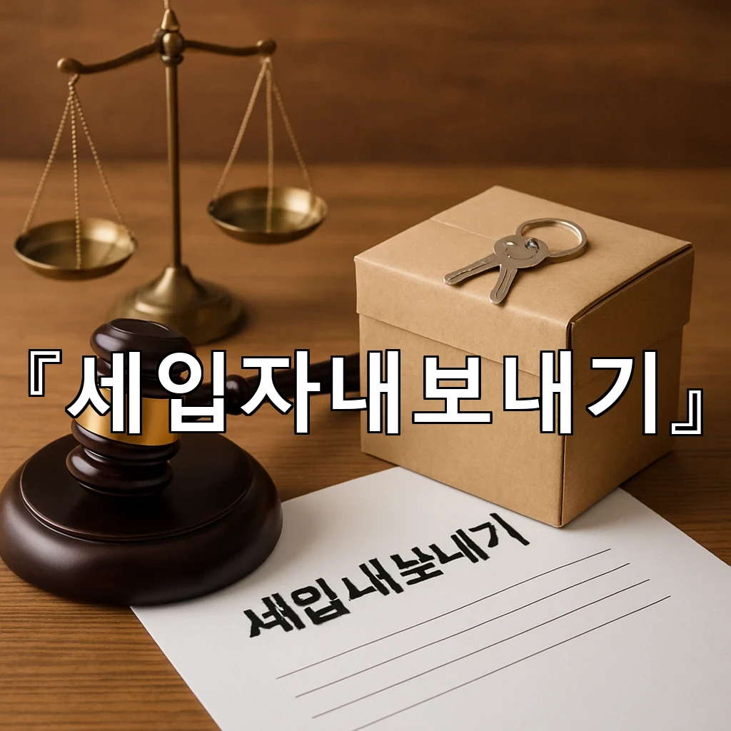세입자내보내기 절차를 시작하기 전 꼭 확인할 기준들 모음