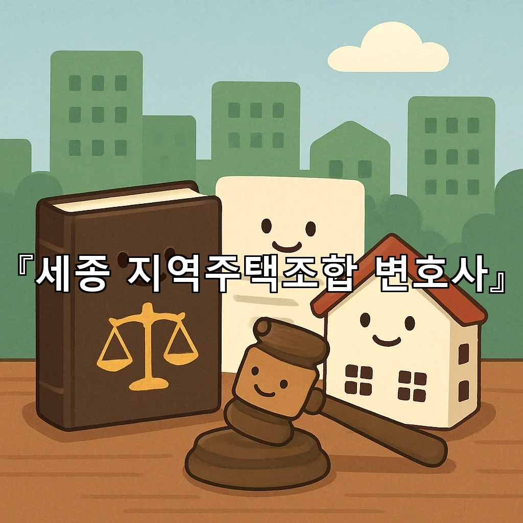 세종지역주택조합변호사 계약 전 확인할 핵심 조항의 순서