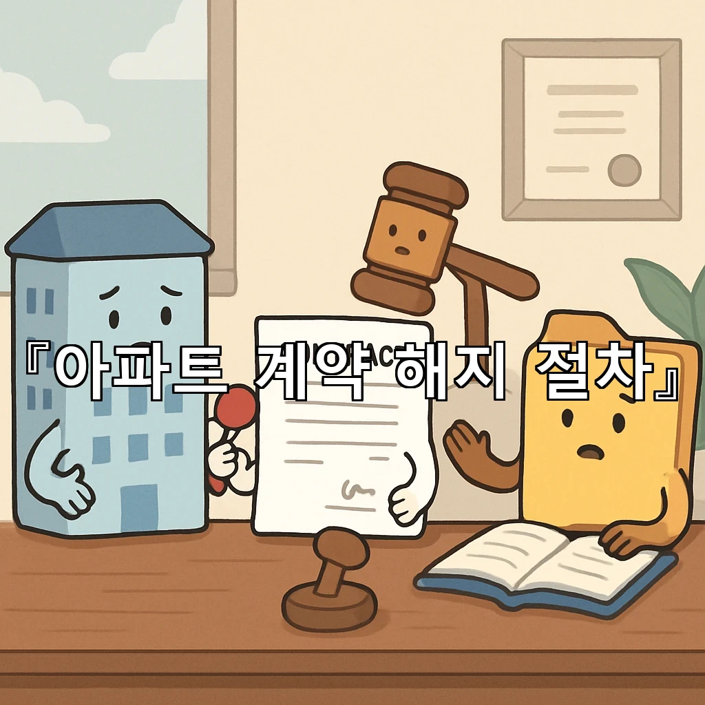 legal image 아파트 계약 해지 절차 5187