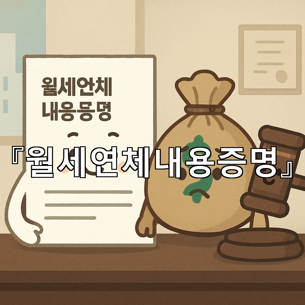 월세연체내용증명으로 시작하는 분쟁 정리와 전달 순서의 핵심