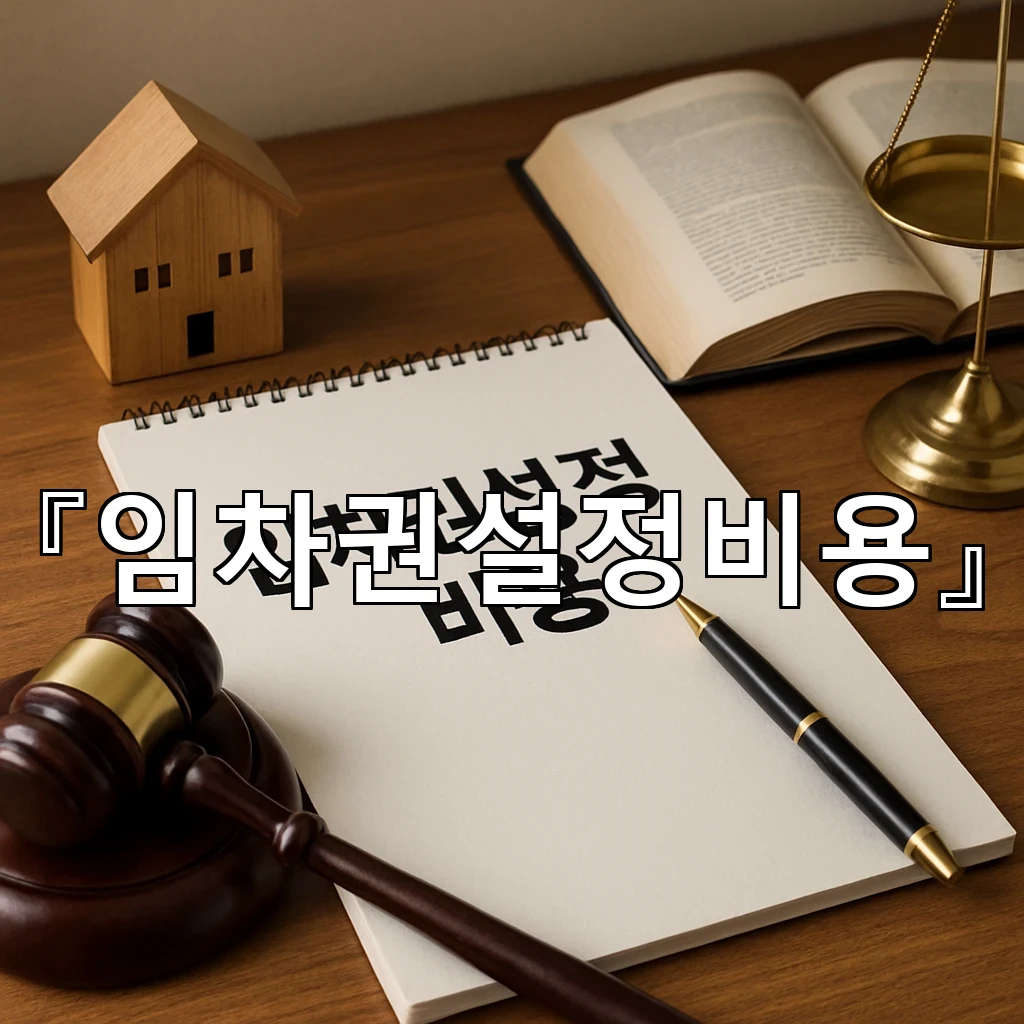 임차권설정비용 먼저 따져보는 세입자 생활의 현실적 안내서