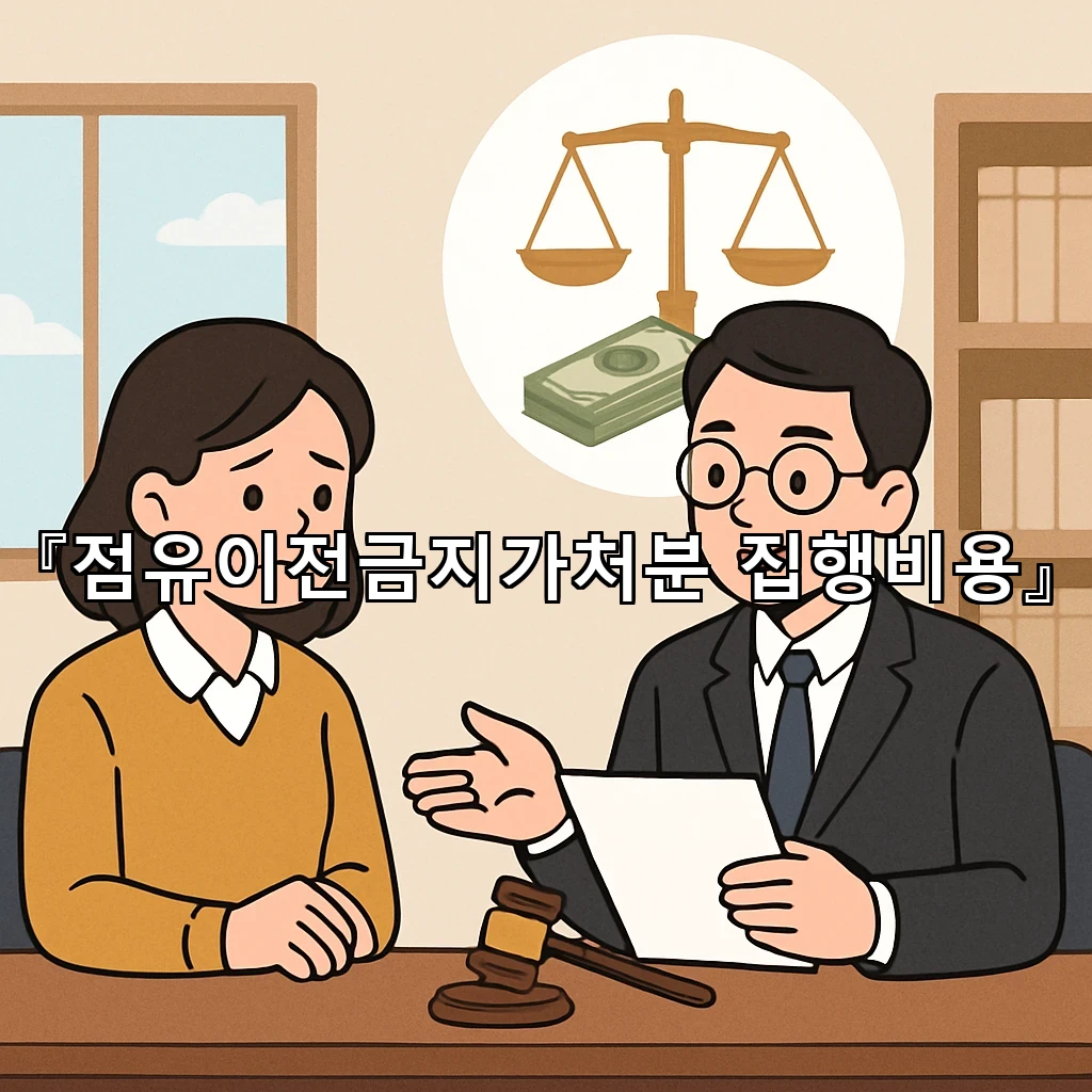 legal image 점유이전금지가처분 집행비용 5477