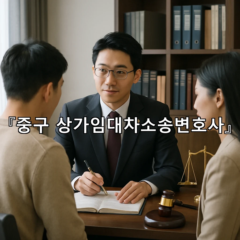 중구상가임대차소송변호사 임대차 분쟁의 흐름을 읽는 실무 안내