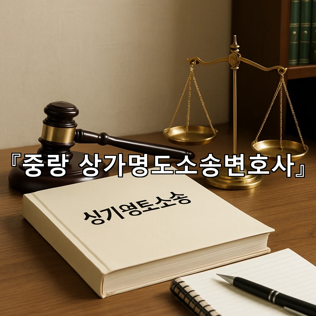중랑상가명도소송변호사 영업 흔적을 살피며 갈등을 줄이는 방법