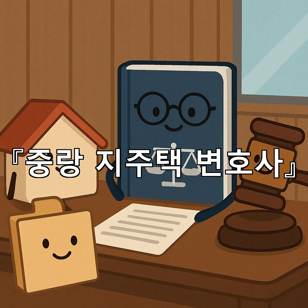 중랑지주택변호사 선택 전에 꼭 살펴볼 핵심 기준과 흐름