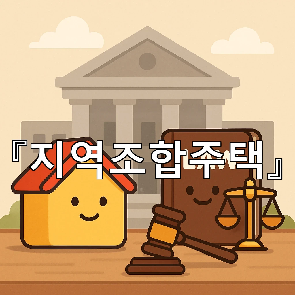 지역조합주택 추진 과정에서 놓치기 쉬운 핵심 흐름 정리