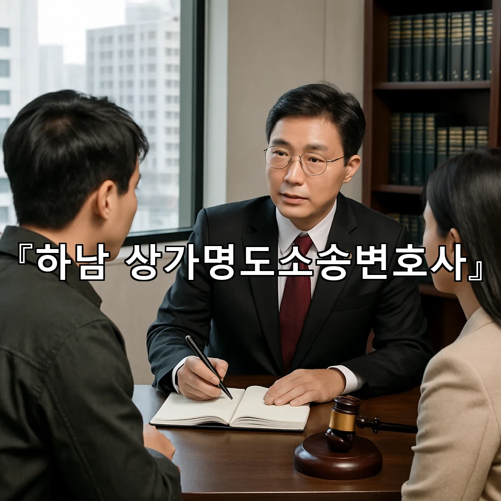 하남상가명도소송변호사 점포 이전 협의가 길어질 때 준비할 기준
