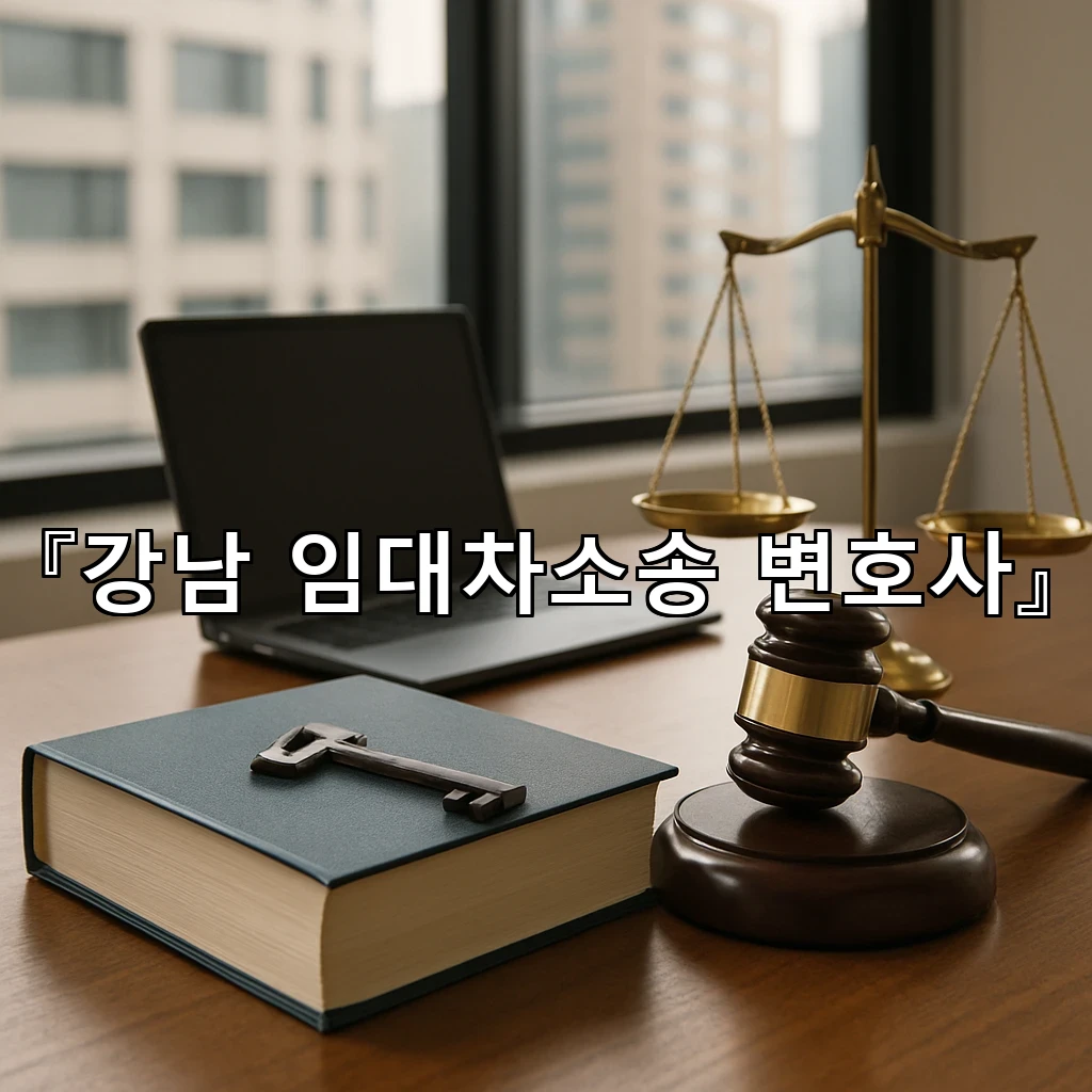 강남임대차소송변호사 임대인과 임차인 사이 균형을 세우다