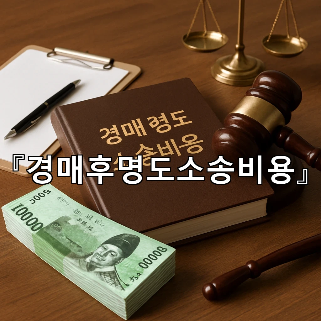 경매후명도소송비용 실제로 따져보면 달라지는 점과 판단 기준