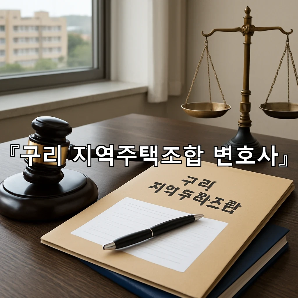 구리지역주택조합변호사 초기 단계부터 분쟁 가능성을 낮추는 준비