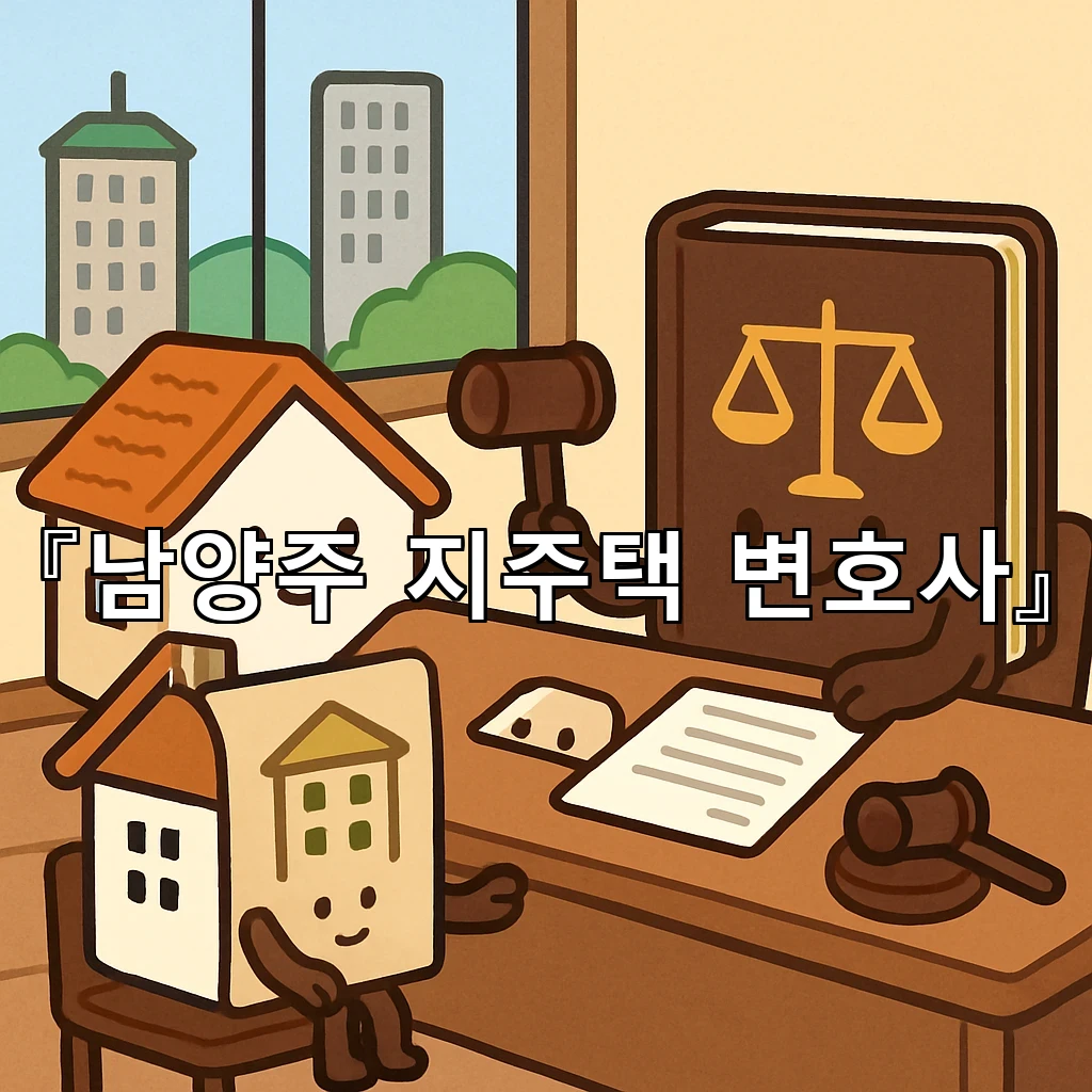 남양주지주택변호사 조합원 입장에서 본 절차의 흐름과 쟁점 정리