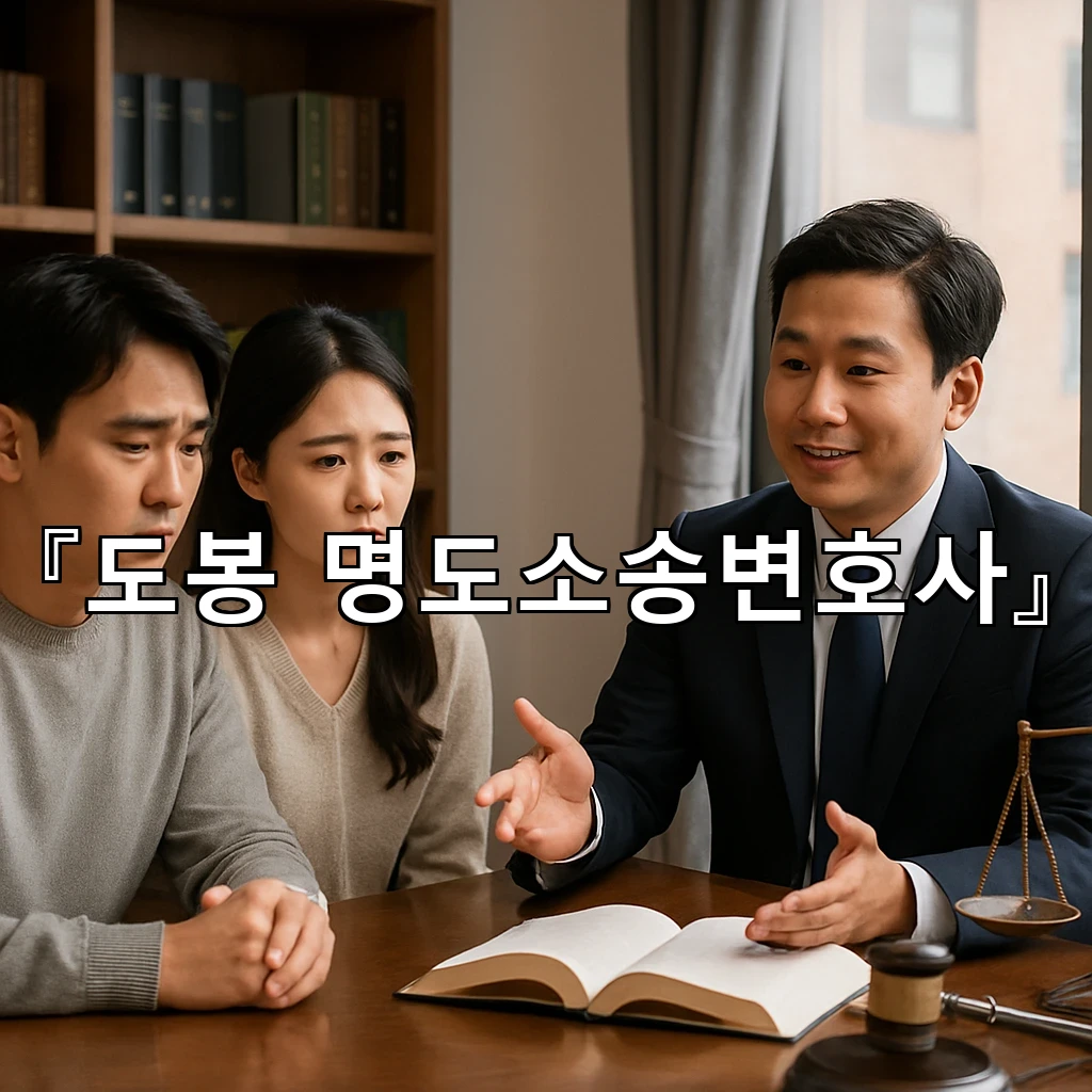 도봉명도소송변호사 퇴거 시점과 협의 흐름을 차분하게 짚는 안내