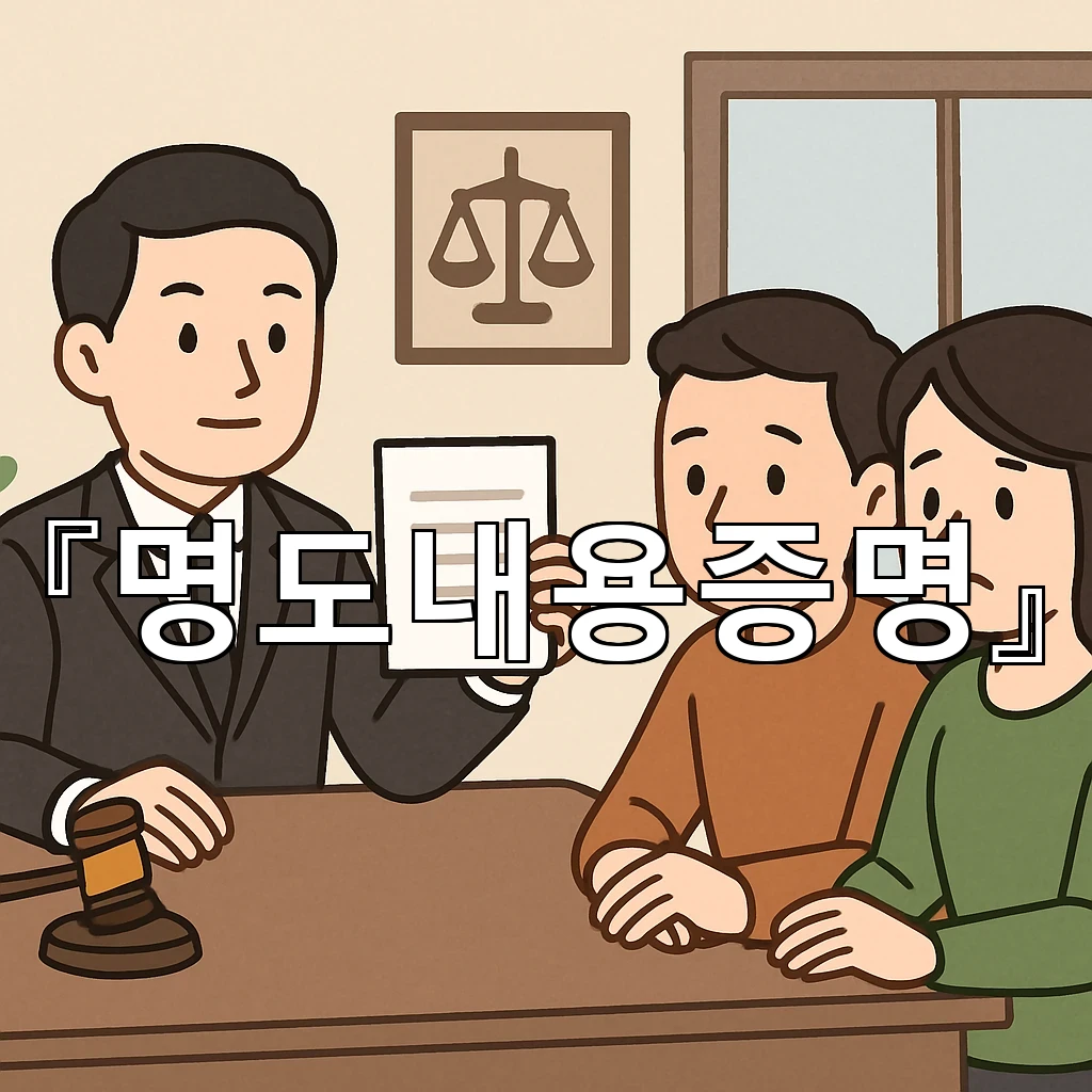명도내용증명 임대차 종료 뒤 퇴거 절차를 차분히 정리하는 방법