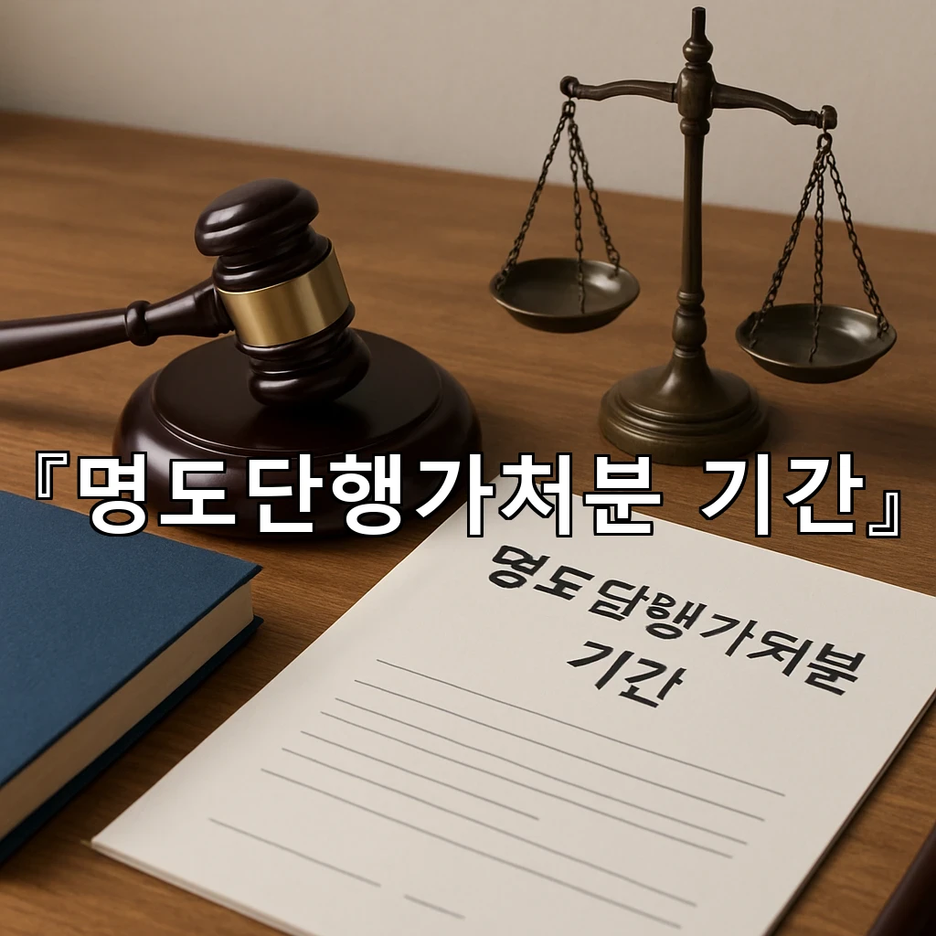 legal image 명도단행가처분 기간 7413