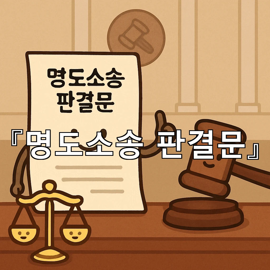 legal image 명도소송 판결문 6790