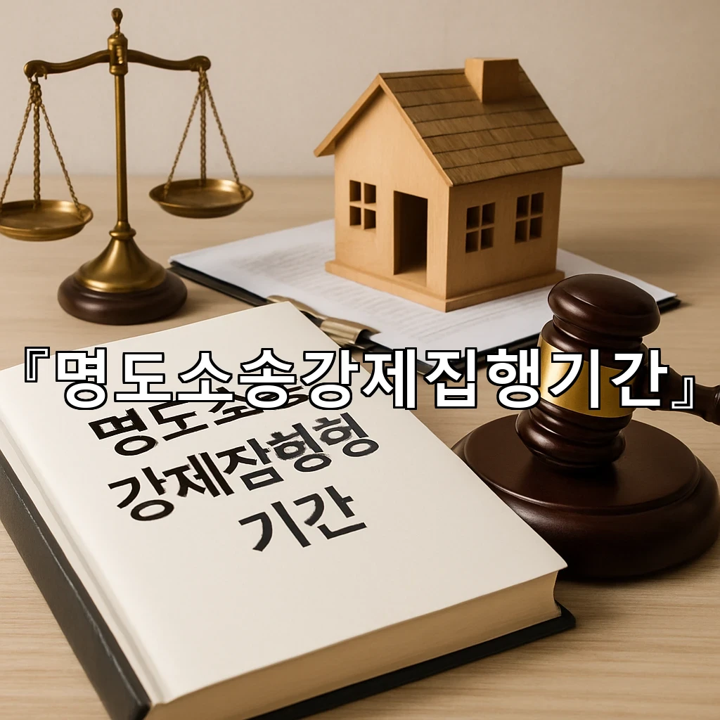 명도소송강제집행기간 흐름을 따라가며 마주하는 시간의 의미