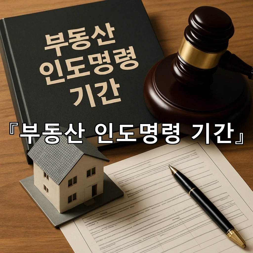 부동산인도명령기간 지나기 전 챙길 점 정리와 실무 진행의 핵심
