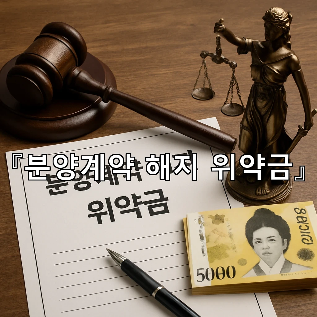 legal image 분양계약 해지 위약금 7147