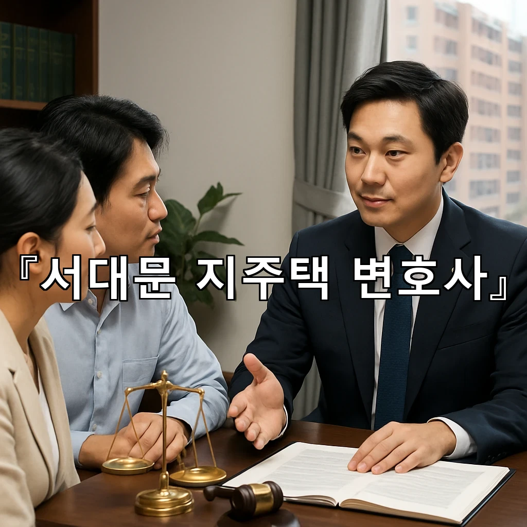 서대문지주택변호사 분쟁의 흐름을 읽는 첫 점검이 필요한 순간