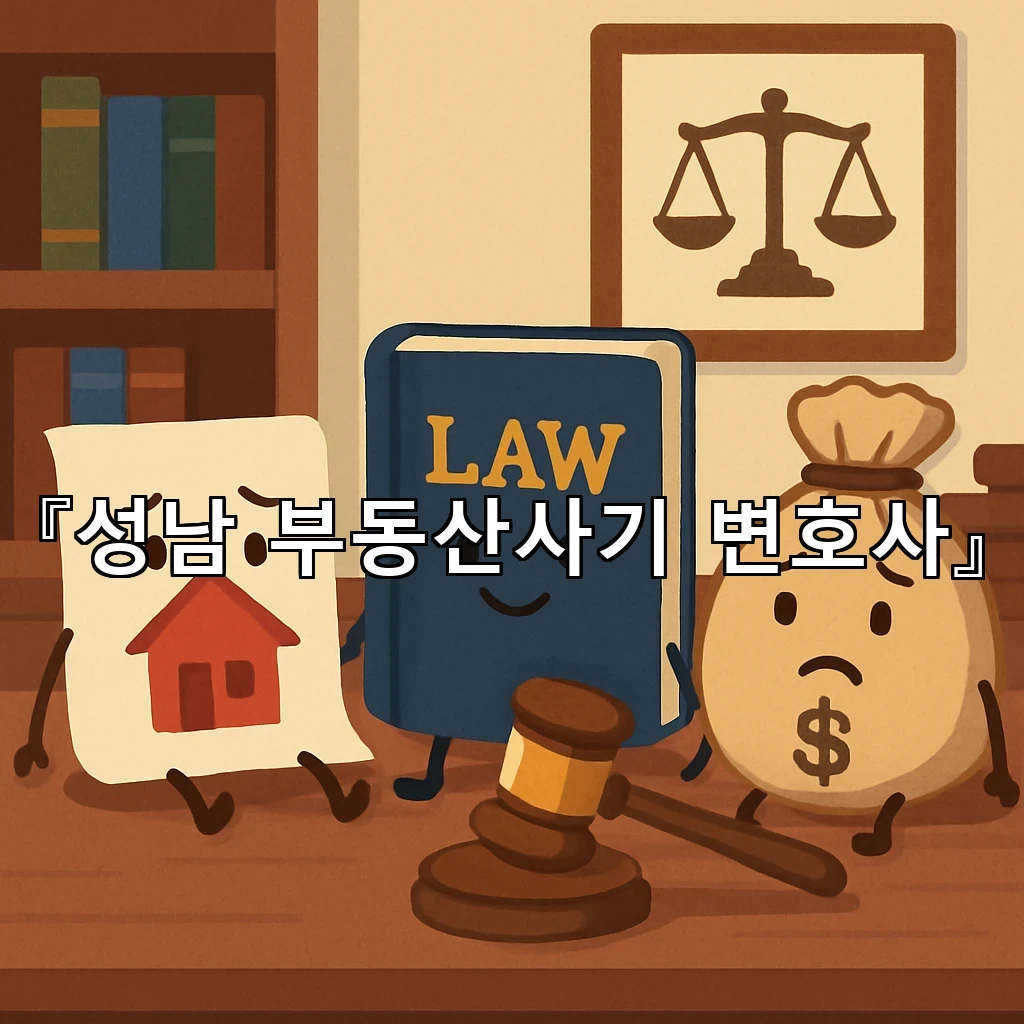 성남 부동산사기 변호사