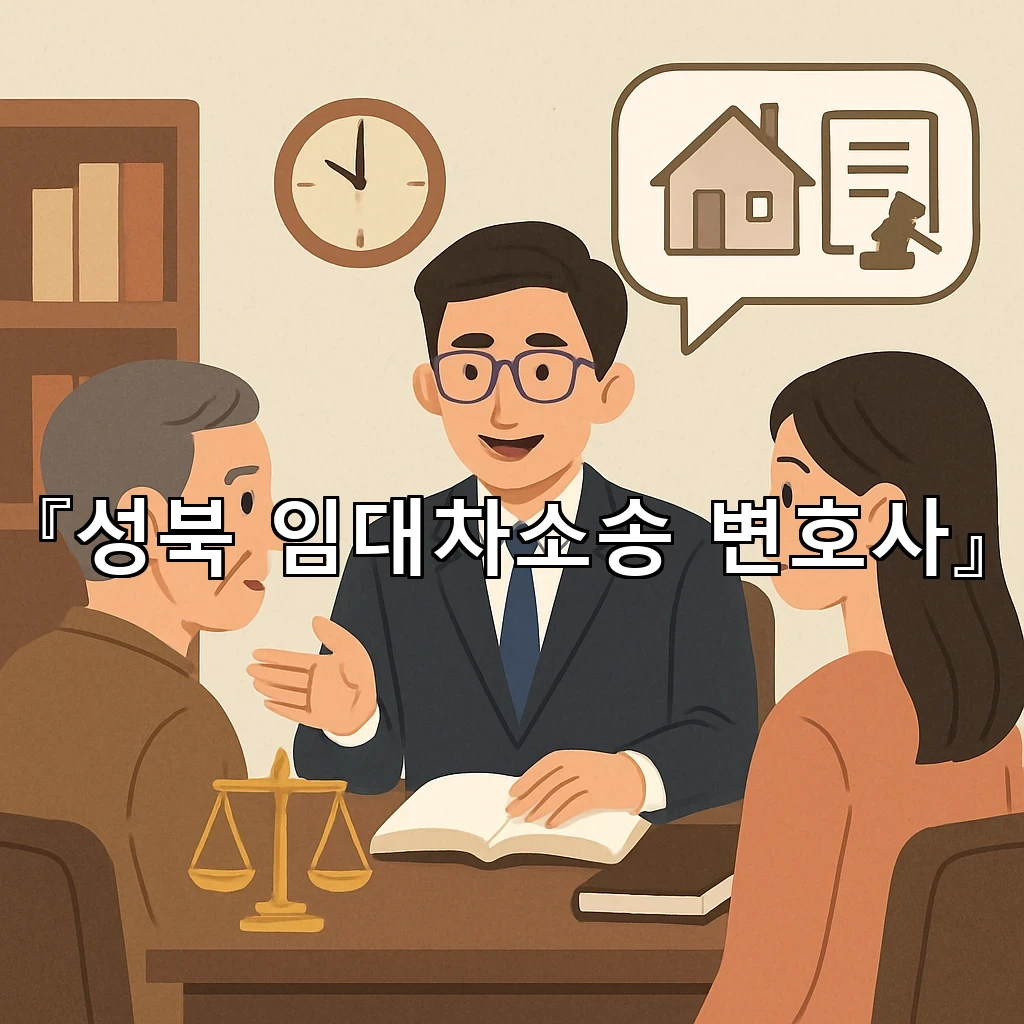 성북 임대차소송 변호사