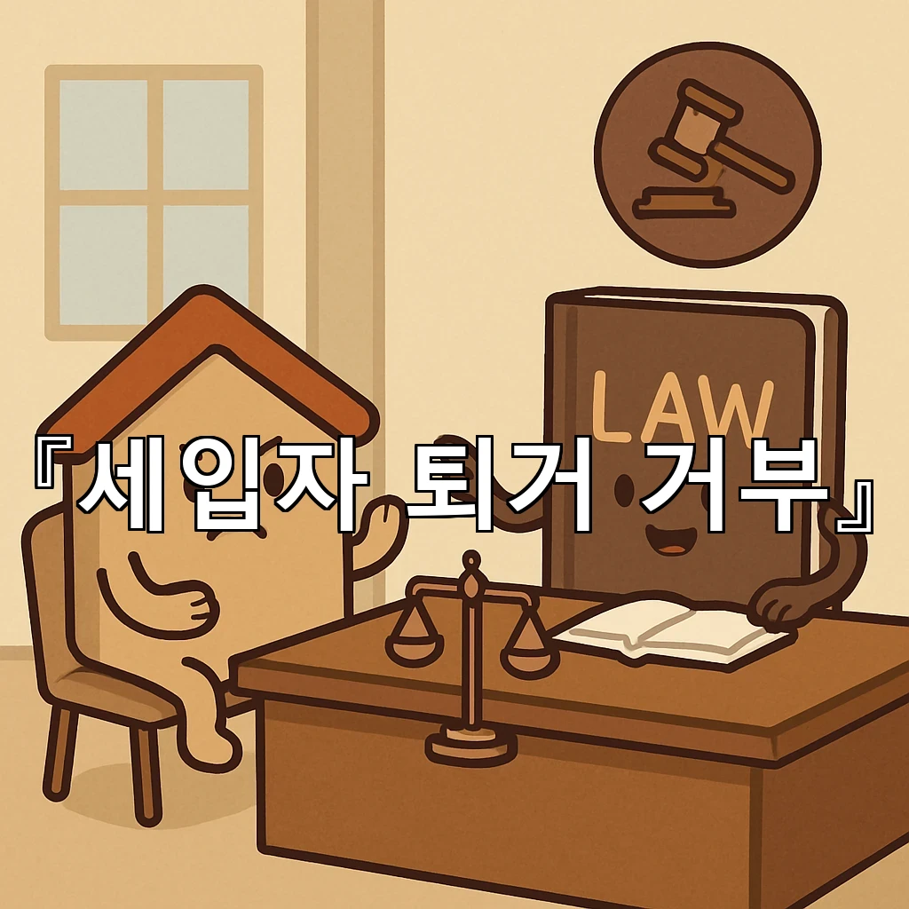 legal image 세입자 퇴거 거부 7016