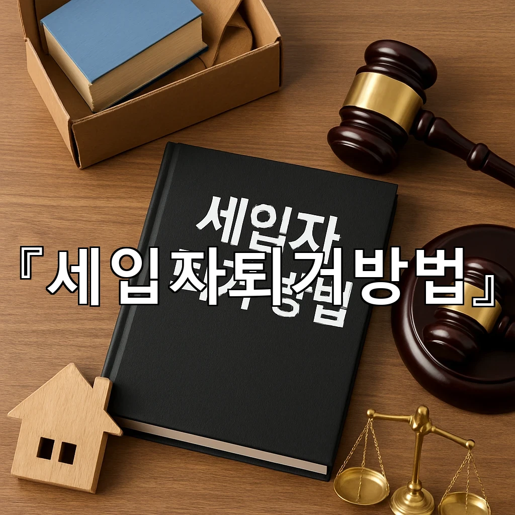 세입자퇴거방법 분쟁을 키우지 않고 정리하는 실무 흐름 안내
