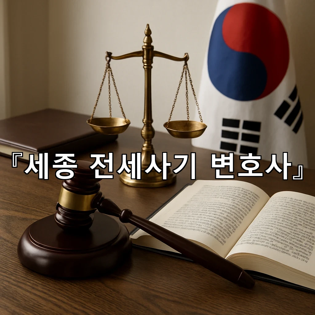 세종전세사기변호사 보증금 반환 흐름을 먼저 읽는 실전 점검법