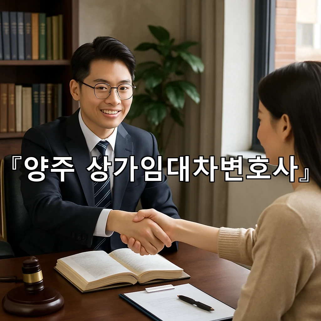 양주상가임대차변호사 임차권을 지키는 협상과 점검의 첫걸음