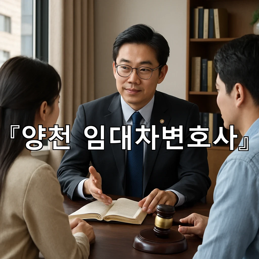 양천임대차변호사 임대차 계약의 빈틈을 먼저 짚어보는 시선