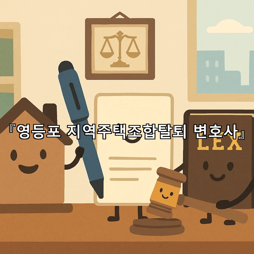 영등포지역주택조합탈퇴변호사 서류 흐름부터 짚어보는 첫걸음 안내