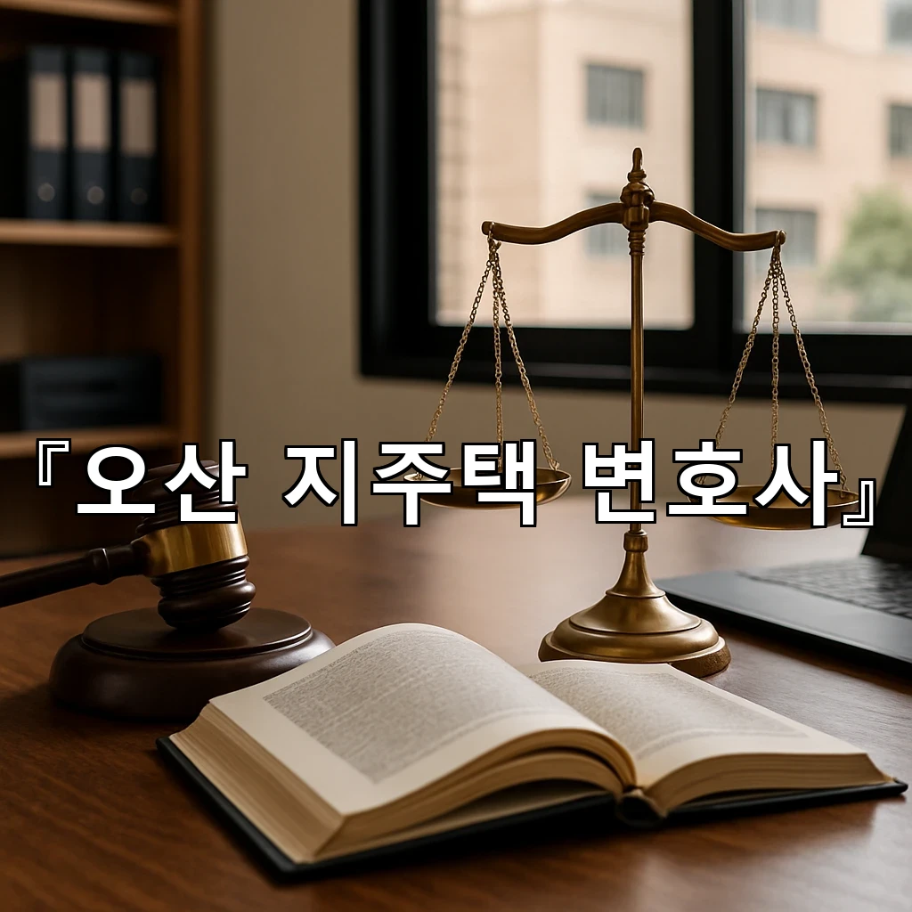 오산지주택변호사 조합원 분쟁의 흐름을 읽는 핵심 기준 정리
