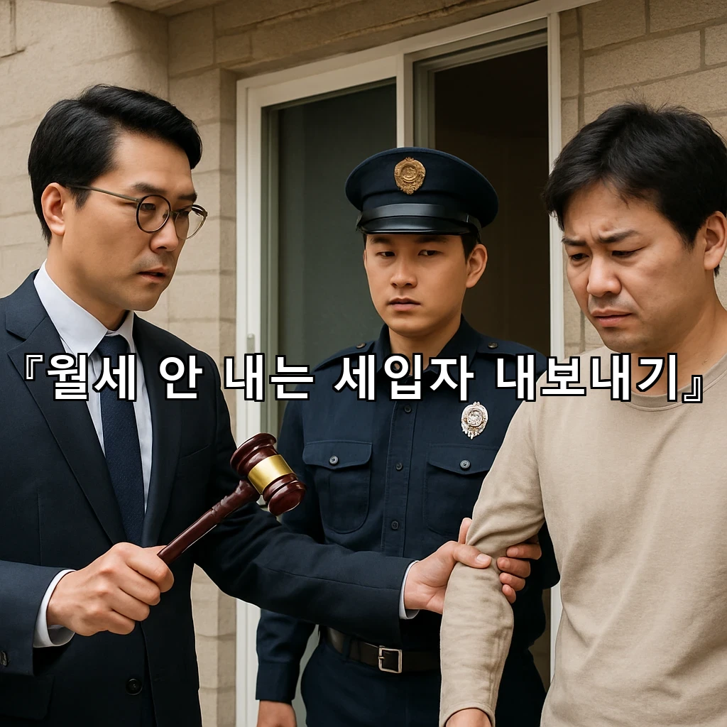 legal image 월세 안 내는 세입자 내보내기 7486