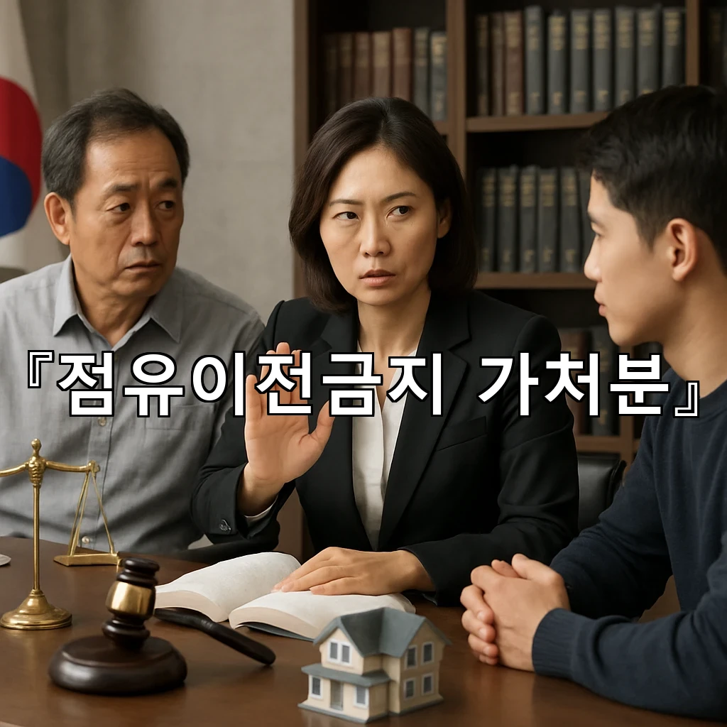 legal image 점유이전금지 가처분 6748