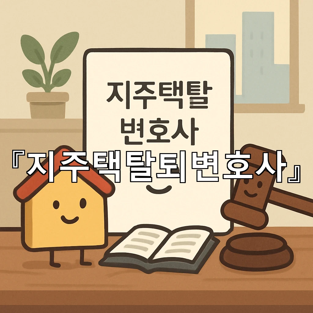 지주택탈퇴변호사 선택이 갈림길에서 방향을 잡아주는 이유
