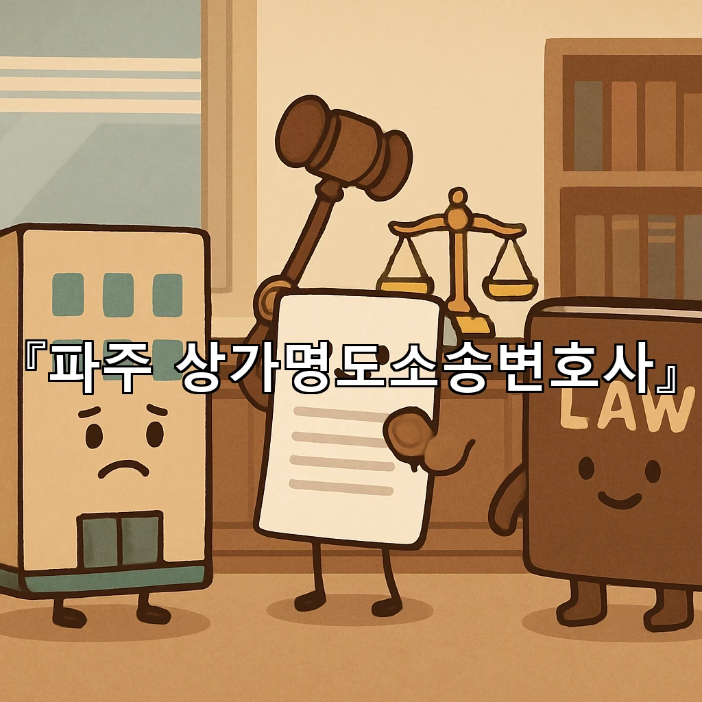 파주상가명도소송변호사 점유 문제를 매듭짓기 위해 먼저 볼 것들