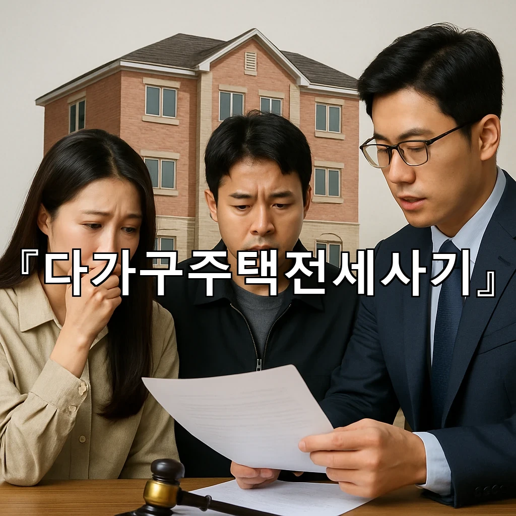 다가구주택전세사기 계약 전 확인해야 할 항목을 정리한 글