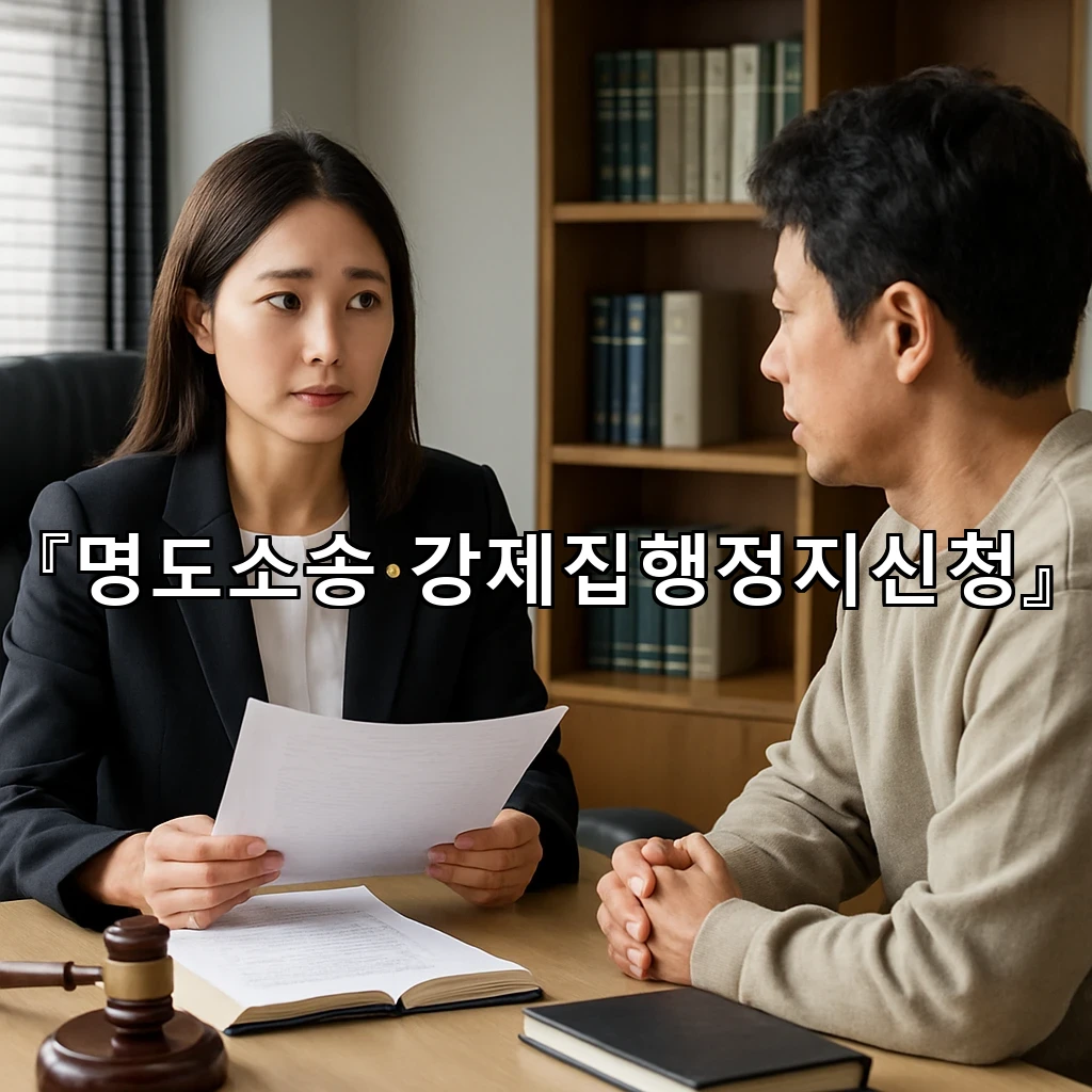legal image 명도소송 강제집행정지신청 7750