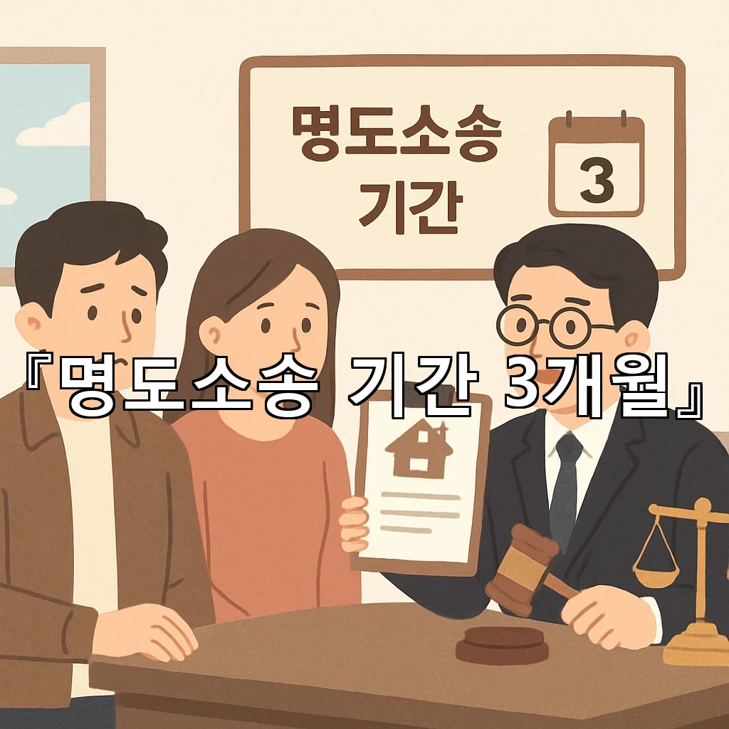 legal image 명도소송 기간 3개월 8705