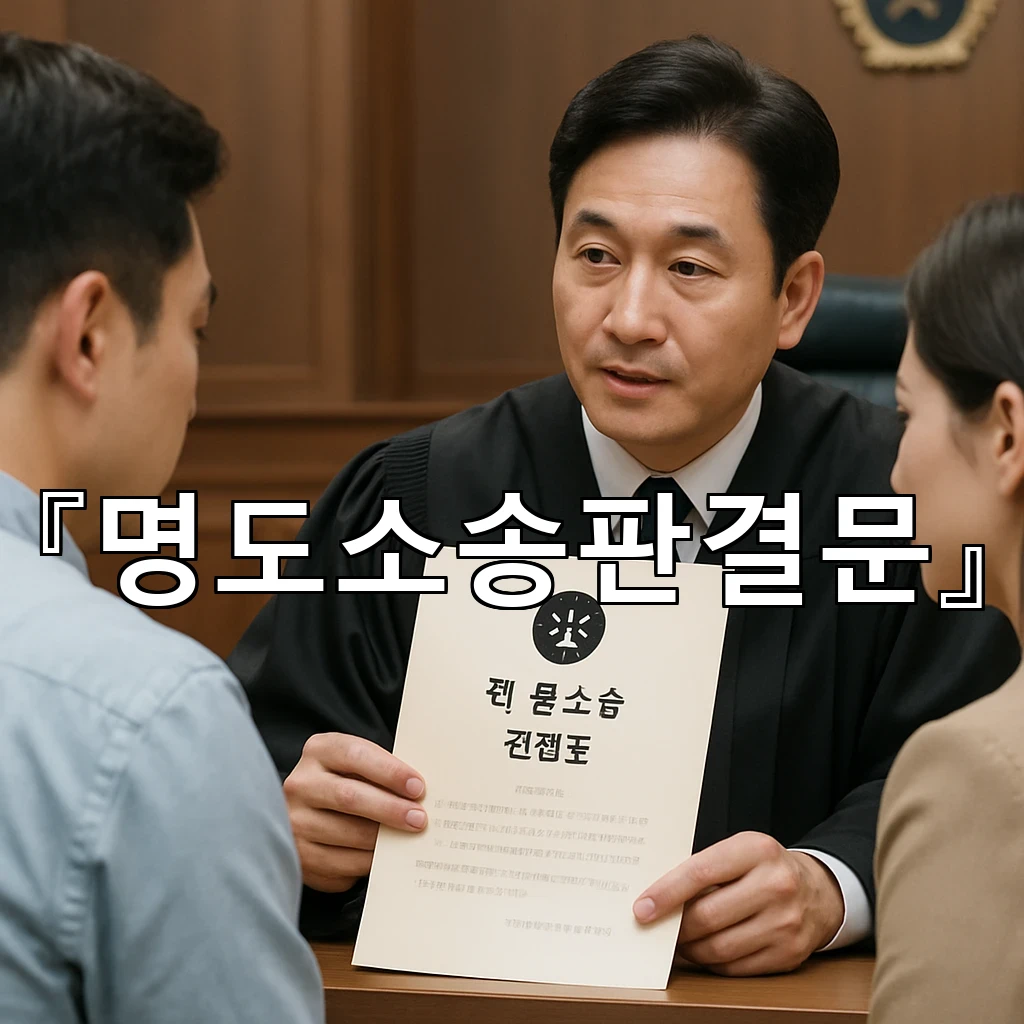 legal image 명도소송판결문 8767
