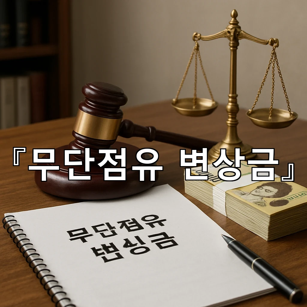 legal image 무단점유 변상금 9081
