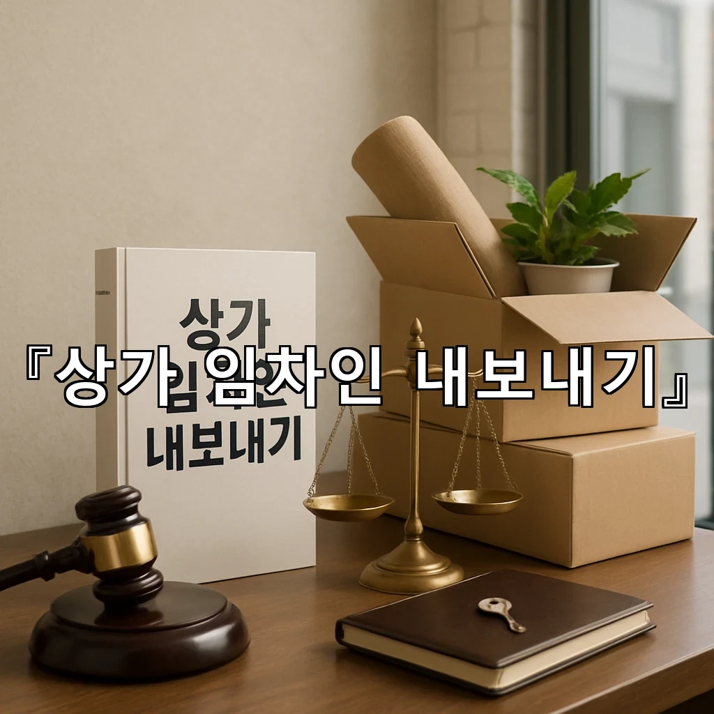 상가임차인내보내기 갈등을 줄이는 절차와 준비의 핵심 흐름 안내