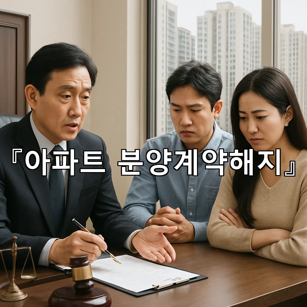 legal image 아파트 분양계약해지 8977
