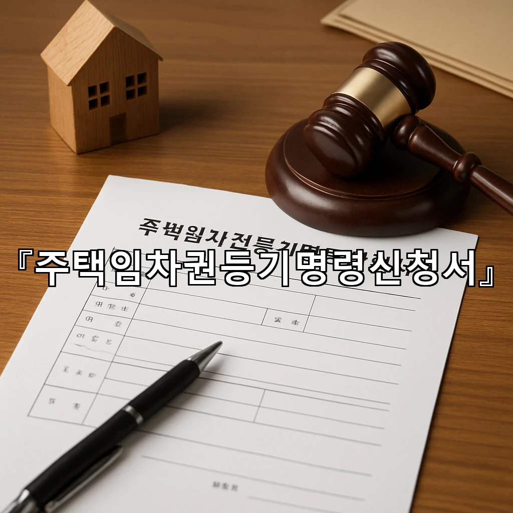 legal image 주택임차권등기명령신청서 8599